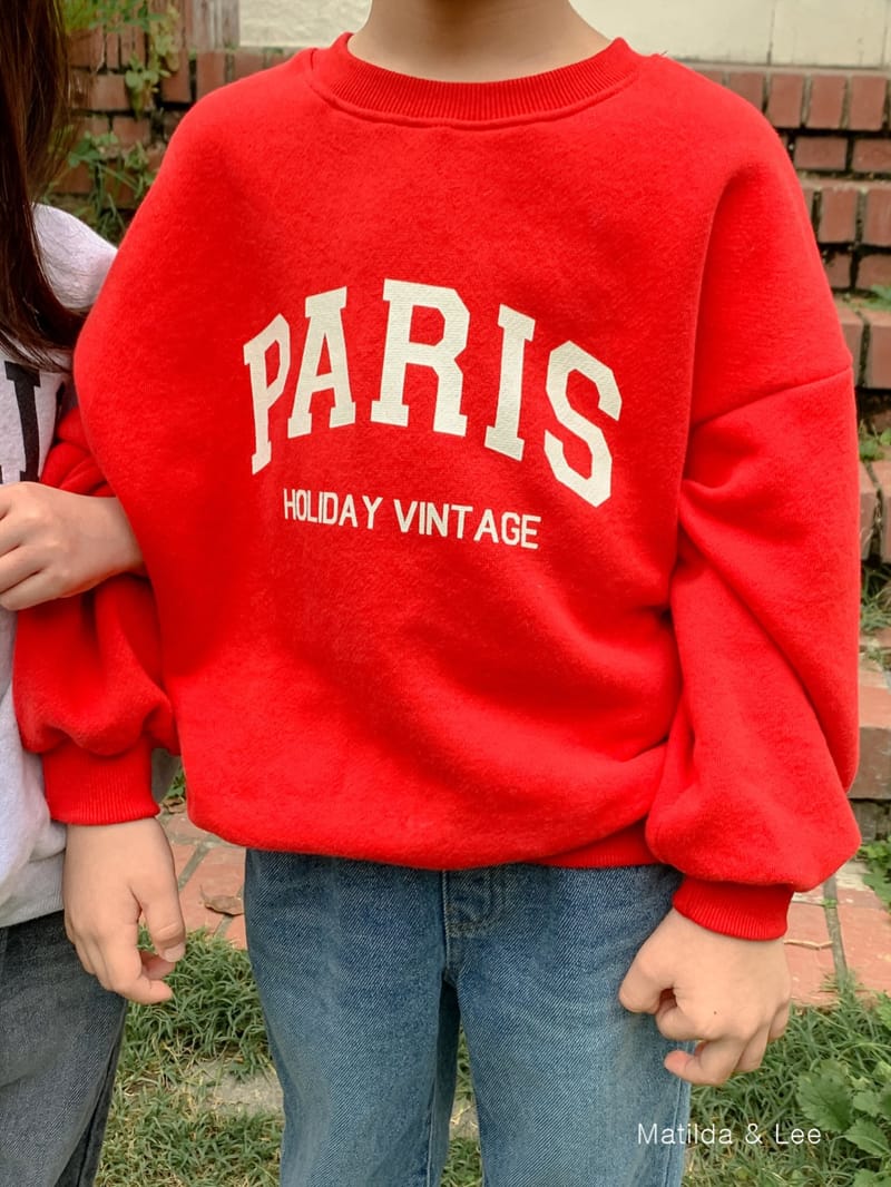 MATILDA & LEE - Korean Children Fashion - #Kfashion4kids - Paris Sweatshirt - 7