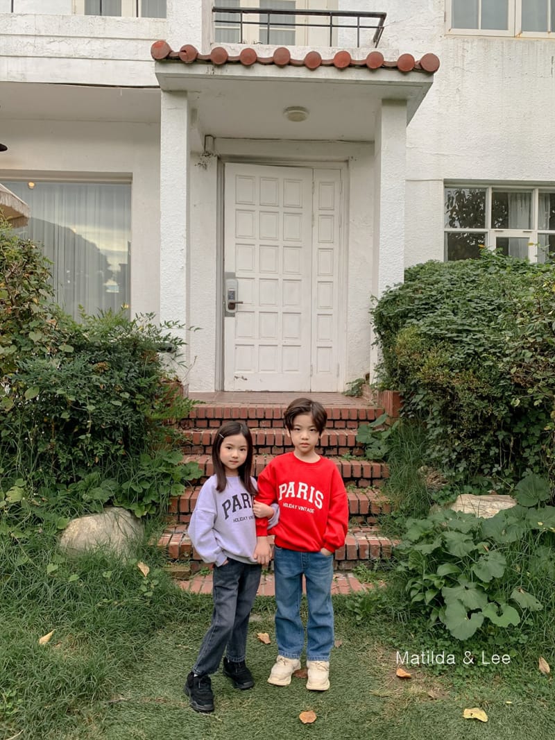 MATILDA & LEE - Korean Children Fashion - #Kfashion4kids - Paris Sweatshirt - 8