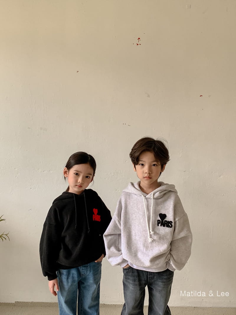 MATILDA & LEE - Korean Children Fashion - #Kfashion4kids - Hear Paris Hoody