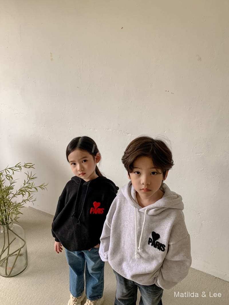 MATILDA & LEE - Korean Children Fashion - #Kfashion4kids - Hear Paris Hoody - 2