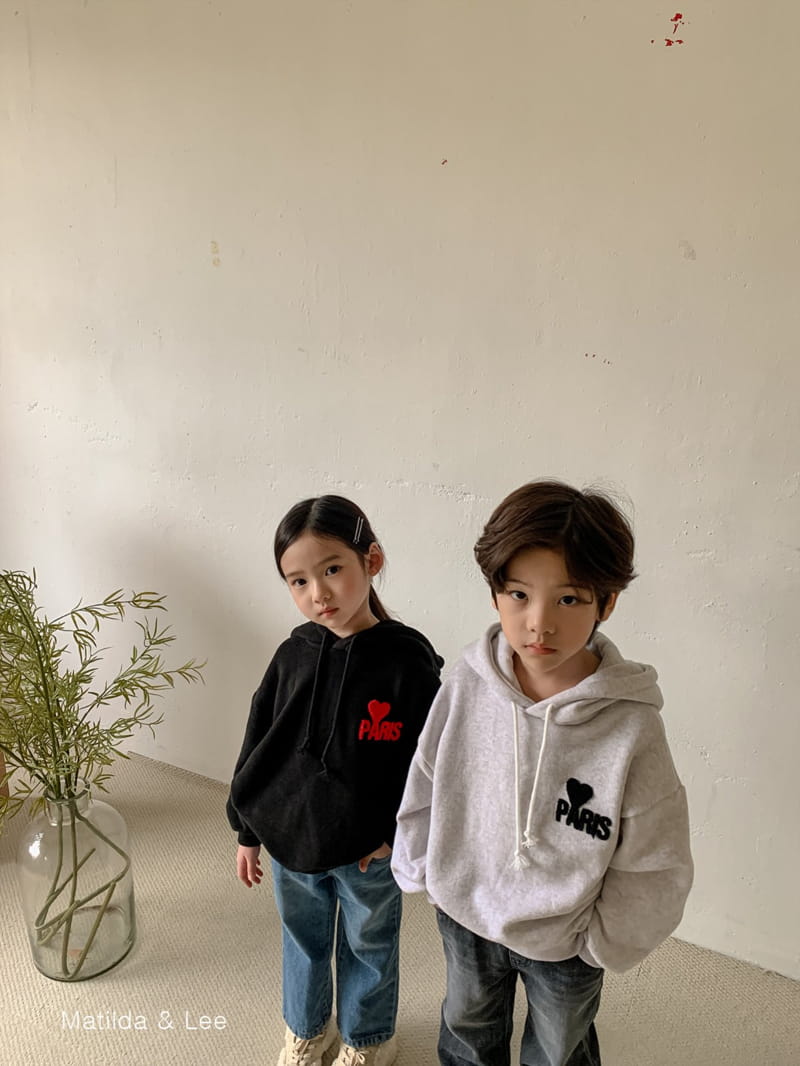 MATILDA & LEE - Korean Children Fashion - #Kfashion4kids - Hear Paris Hoody - 3