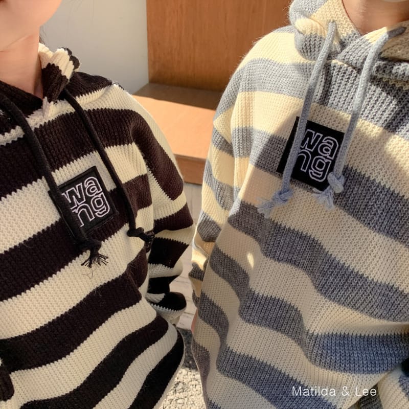 MATILDA & LEE - Korean Children Fashion - #Kfashion4kids - Stripes Wapen Hoody - 11