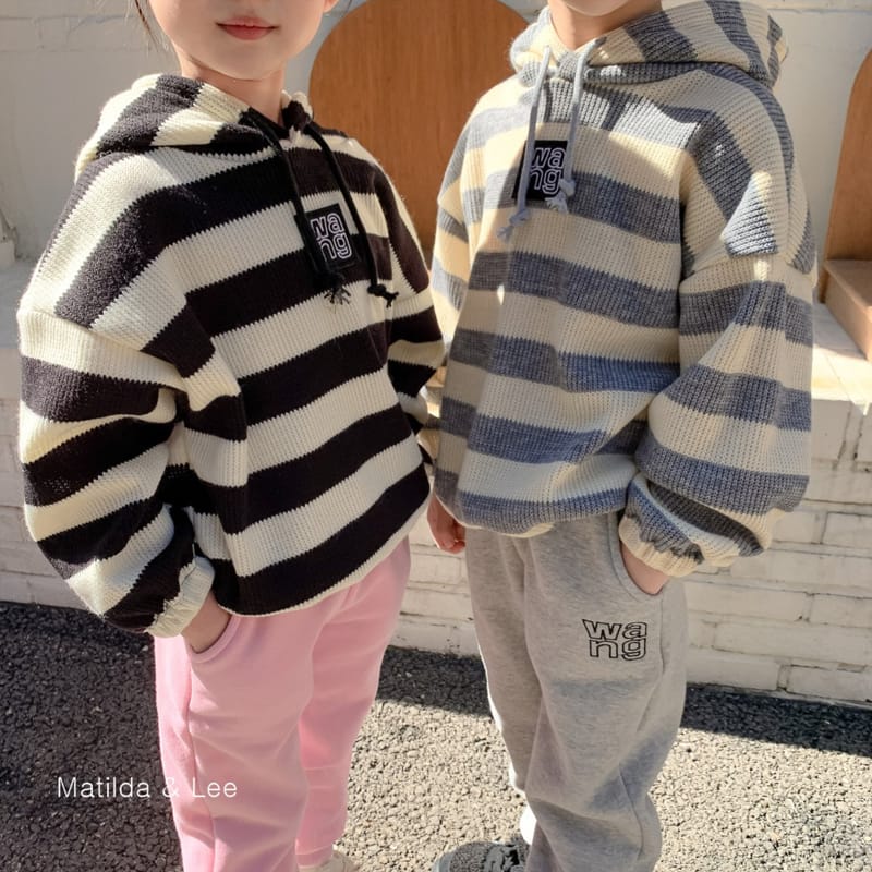 MATILDA & LEE - Korean Children Fashion - #Kfashion4kids - Stripes Wapen Hoody - 7
