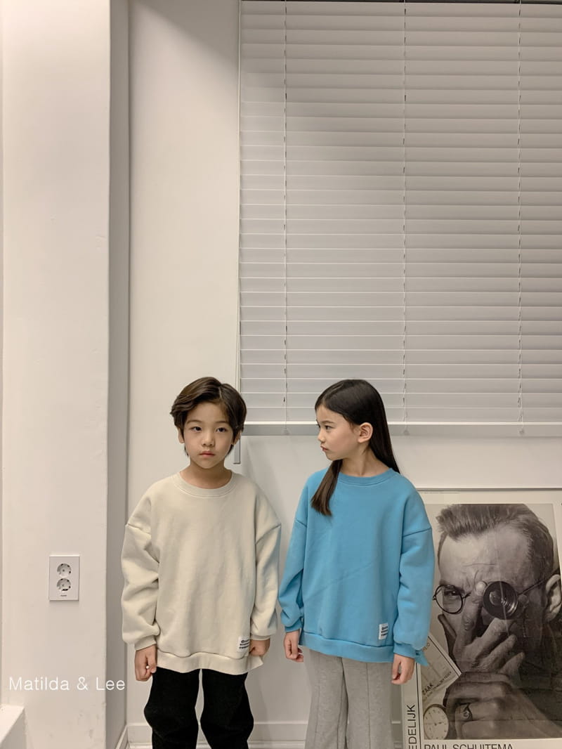 MATILDA & LEE - Korean Children Fashion - #Kfashion4kids - Unbalance Sweatshirt - 7