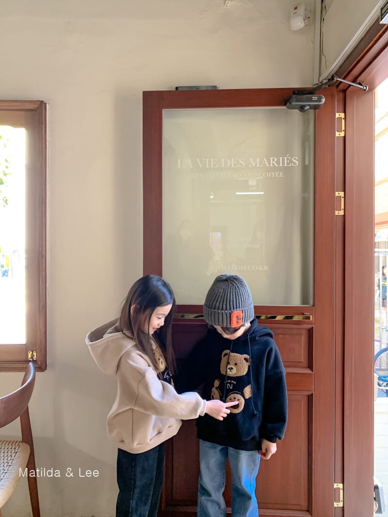 MATILDA & LEE - Korean Children Fashion - #Kfashion4kids - Bear Hoody - 4