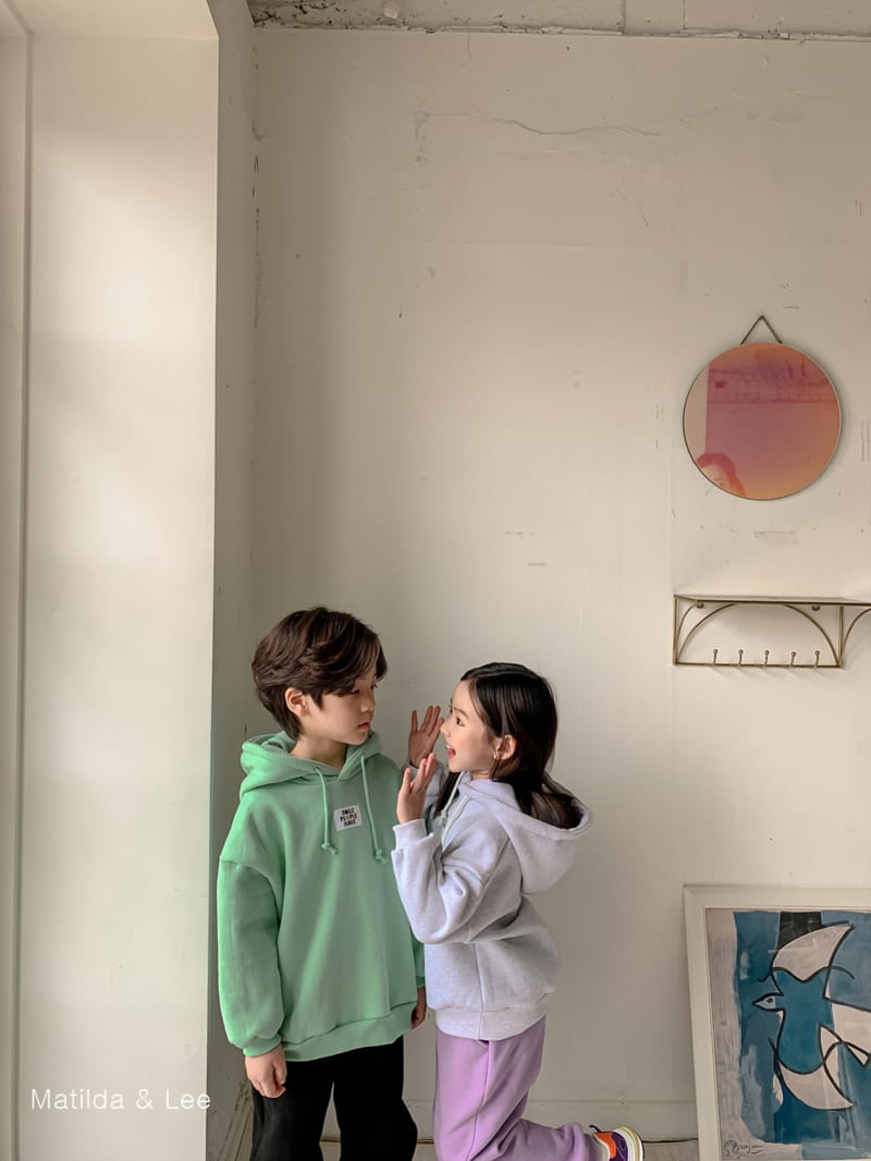 MATILDA & LEE - Korean Children Fashion - #Kfashion4kids - Label Patch Hoody