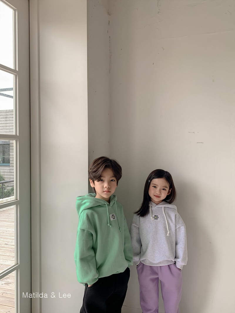 MATILDA & LEE - Korean Children Fashion - #Kfashion4kids - Label Patch Hoody - 3