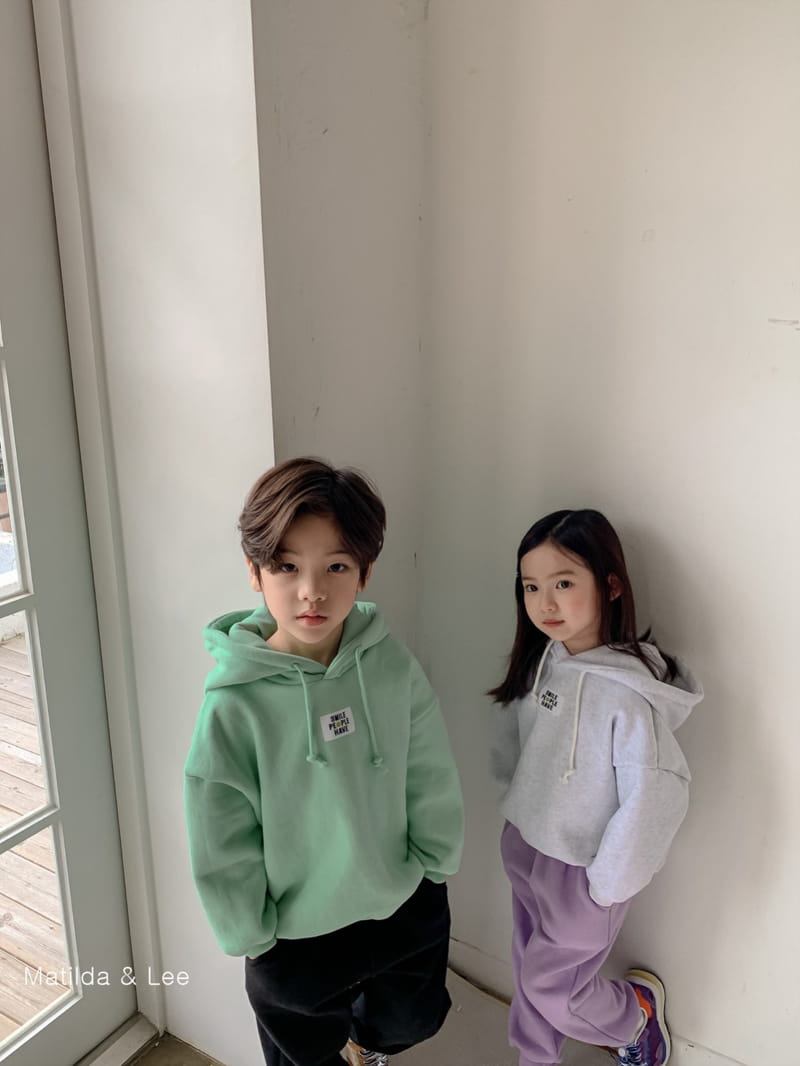 MATILDA & LEE - Korean Children Fashion - #Kfashion4kids - Label Patch Hoody - 5