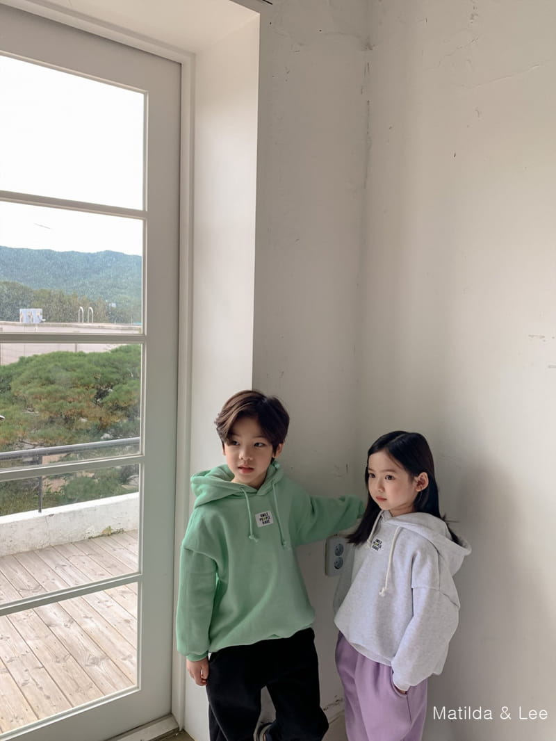 MATILDA & LEE - Korean Children Fashion - #Kfashion4kids - Label Patch Hoody - 6