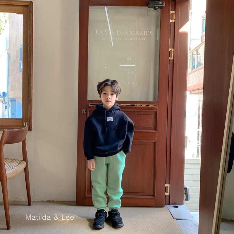 MATILDA & LEE - Korean Children Fashion - #Kfashion4kids - Label Patch Hoody - 8