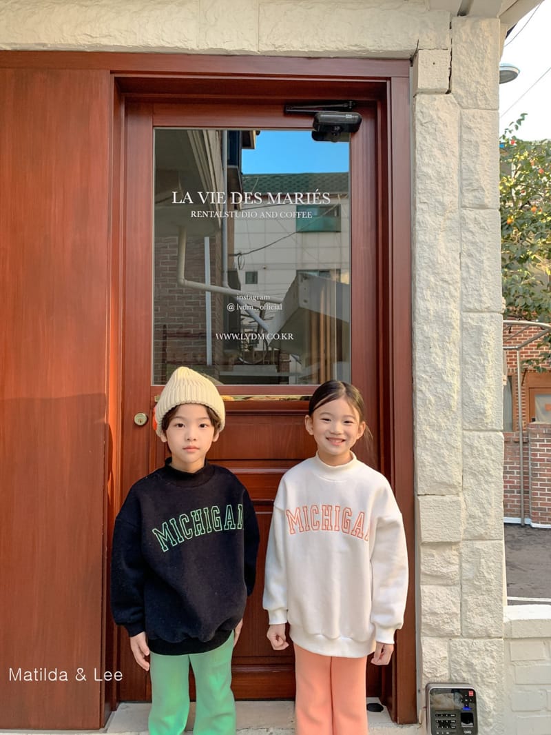 MATILDA & LEE - Korean Children Fashion - #Kfashion4kids - Michigan Half Turtleneck Sweatshirt - 2