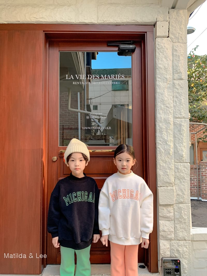 MATILDA & LEE - Korean Children Fashion - #Kfashion4kids - Michigan Half Turtleneck Sweatshirt - 3