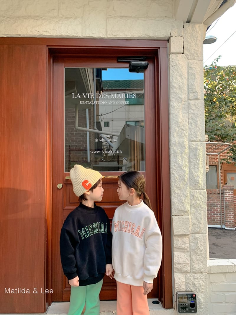 MATILDA & LEE - Korean Children Fashion - #Kfashion4kids - Michigan Half Turtleneck Sweatshirt - 4