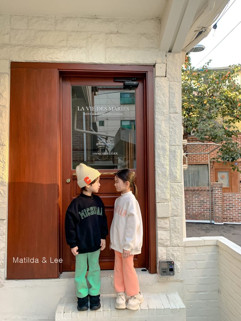 MATILDA & LEE - Korean Children Fashion - #Kfashion4kids - Michigan Half Turtleneck Sweatshirt - 5