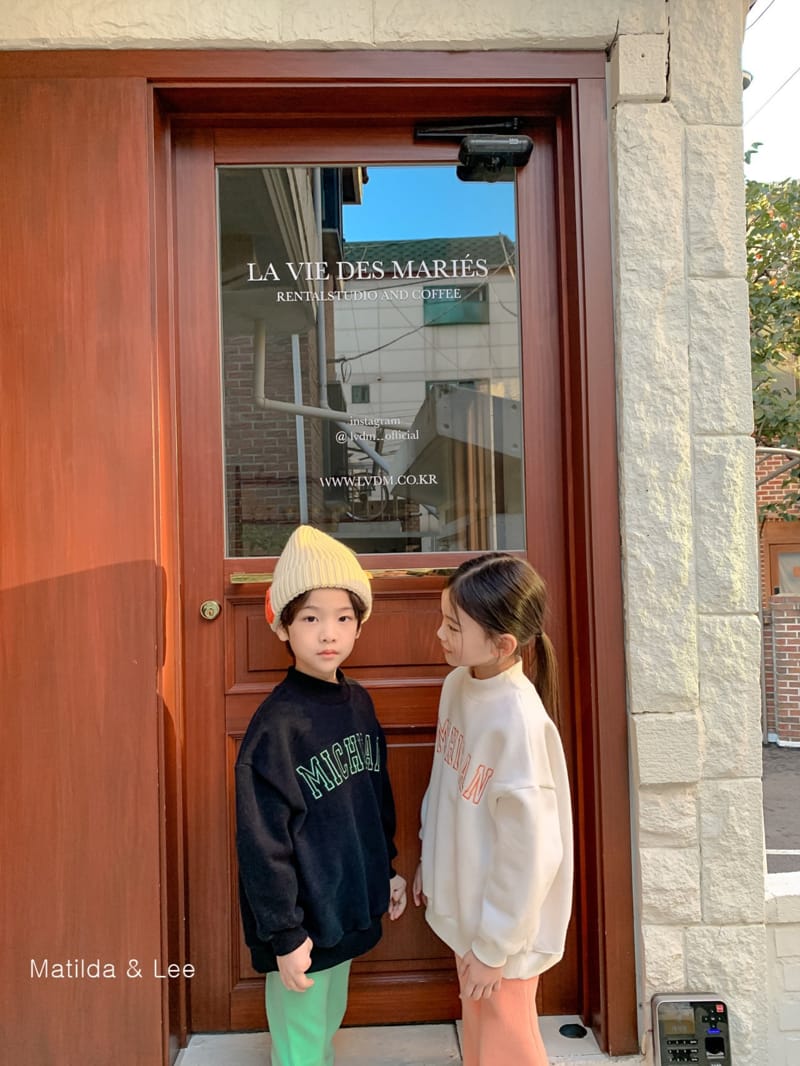 MATILDA & LEE - Korean Children Fashion - #Kfashion4kids - Michigan Half Turtleneck Sweatshirt - 6
