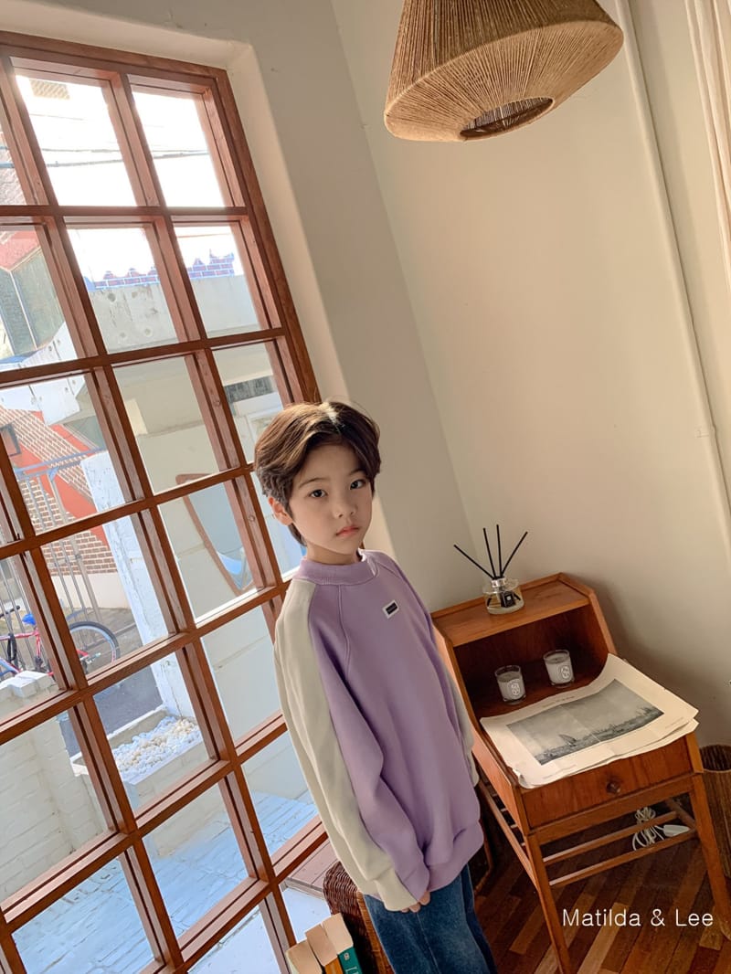 MATILDA & LEE - Korean Children Fashion - #Kfashion4kids - Label Color Sweatshirt - 12