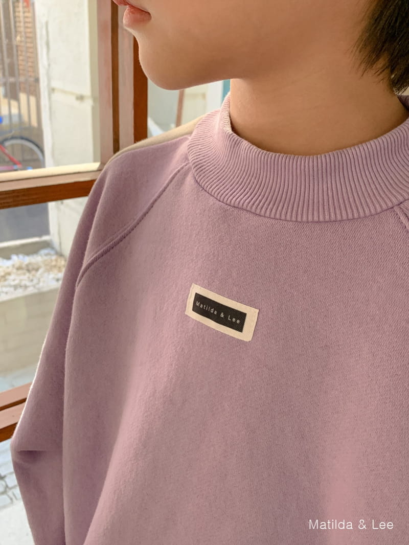 MATILDA & LEE - Korean Children Fashion - #Kfashion4kids - Label Color Sweatshirt - 7