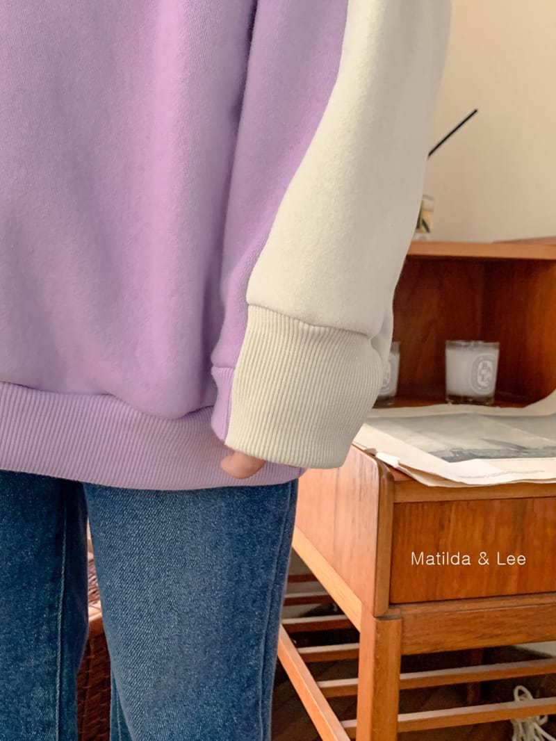 MATILDA & LEE - Korean Children Fashion - #Kfashion4kids - Label Color Sweatshirt - 8