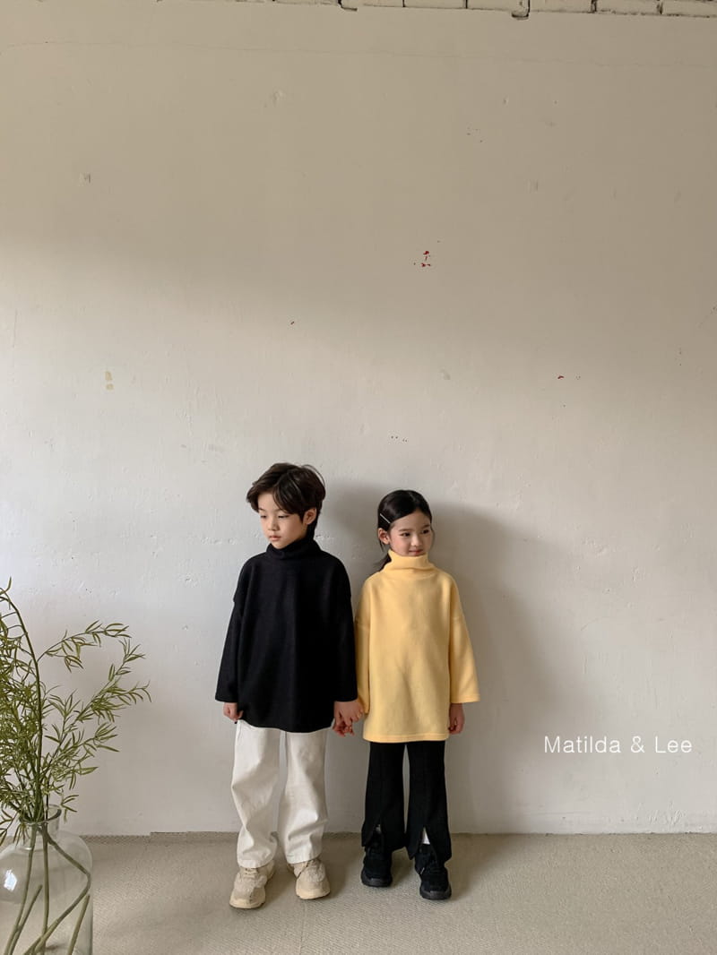MATILDA & LEE - Korean Children Fashion - #Kfashion4kids - Color Turtleneck Tee - 2