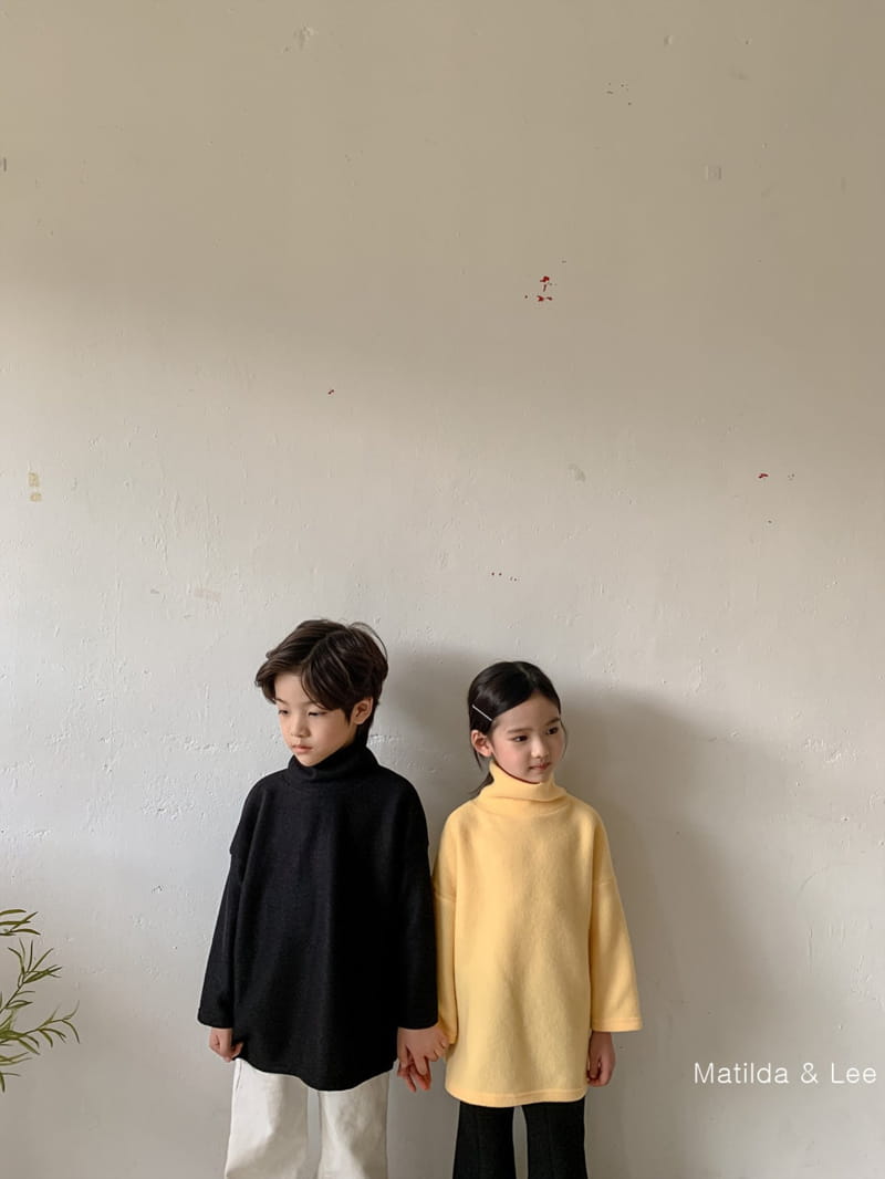 MATILDA & LEE - Korean Children Fashion - #Kfashion4kids - Color Turtleneck Tee - 3