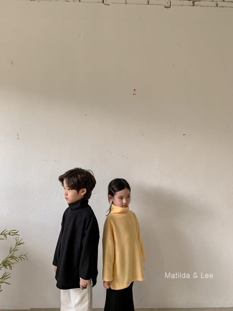 MATILDA & LEE - Korean Children Fashion - #Kfashion4kids - Color Turtleneck Tee - 7