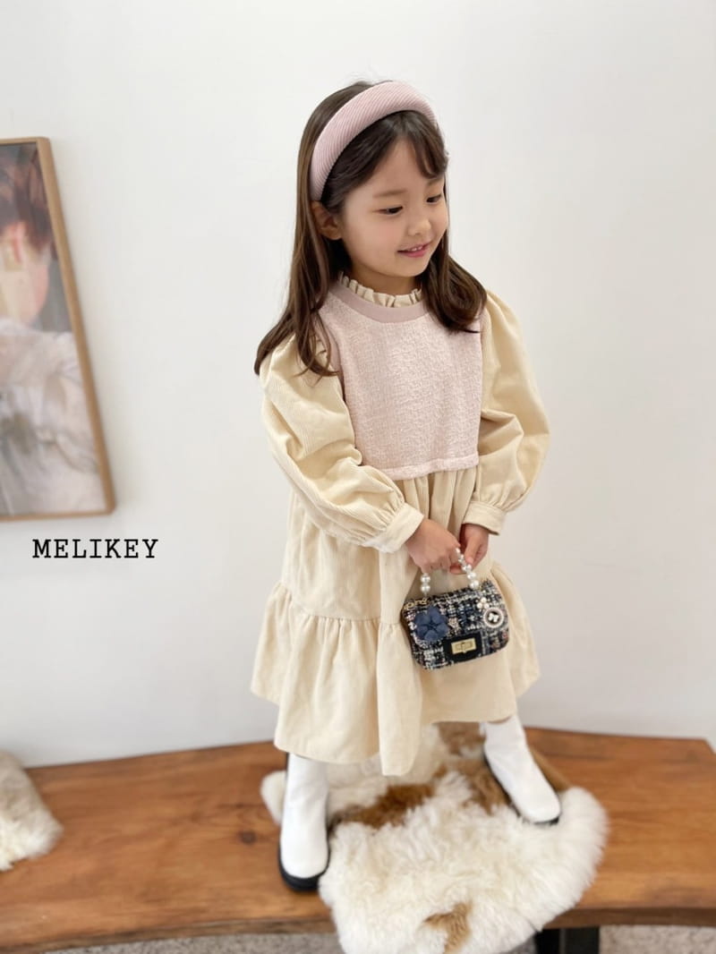 MELIKEY - Korean Children Fashion - #Kfashion4kids - Rib Color One-piece - 6