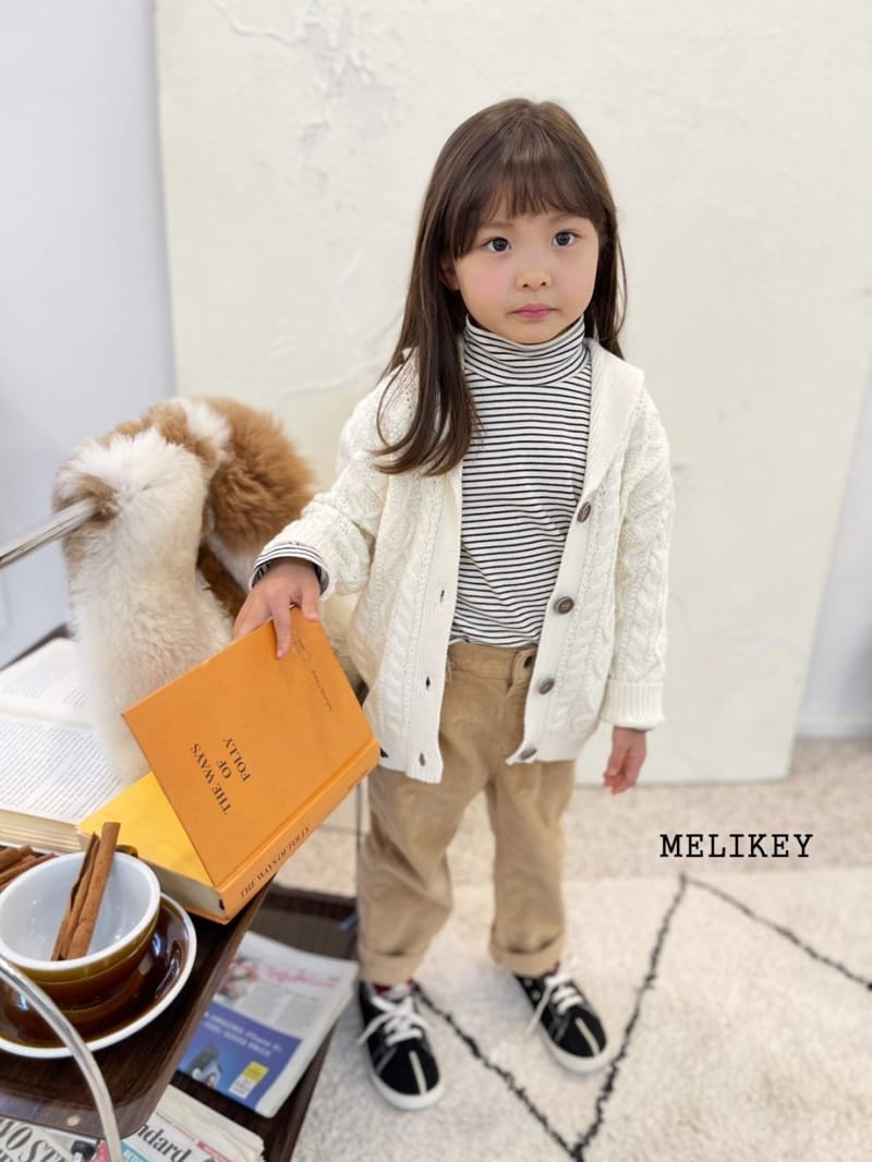 MELIKEY - Korean Children Fashion - #Kfashion4kids - Twist Cardigan - 2
