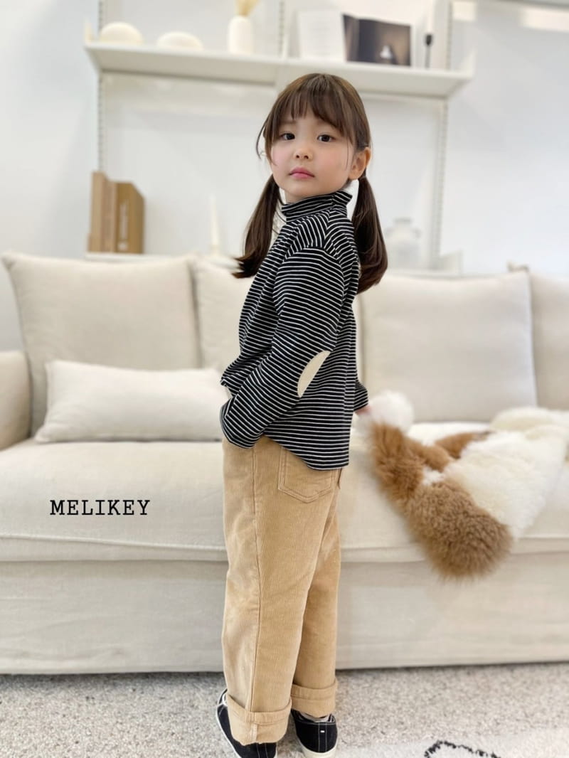 MELIKEY - Korean Children Fashion - #Kfashion4kids - Bang Dduck Half Turtleneck Tee