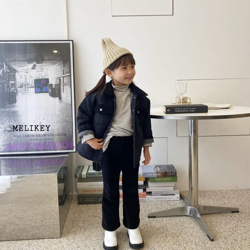 MELIKEY - Korean Children Fashion - #Kfashion4kids - Bang Dduck Half Turtleneck Tee - 12