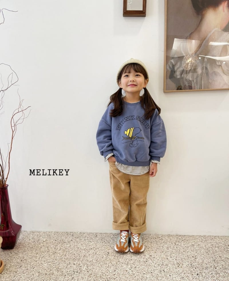 MELIKEY - Korean Children Fashion - #Kfashion4kids - Roll up Fleece Pants - 4