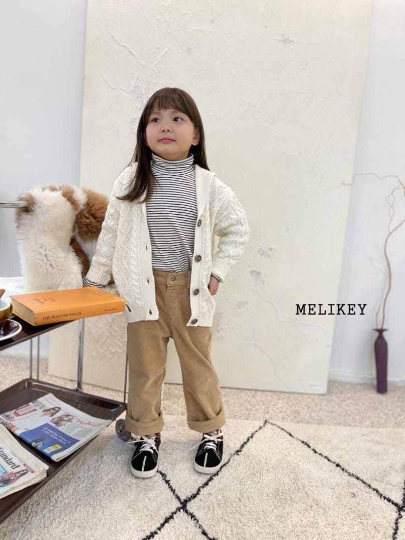 MELIKEY - Korean Children Fashion - #Kfashion4kids - Roll up Fleece Pants - 5