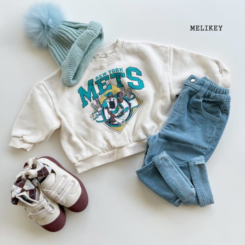 MELIKEY - Korean Children Fashion - #Kfashion4kids - Roll up Fleece Pants - 7