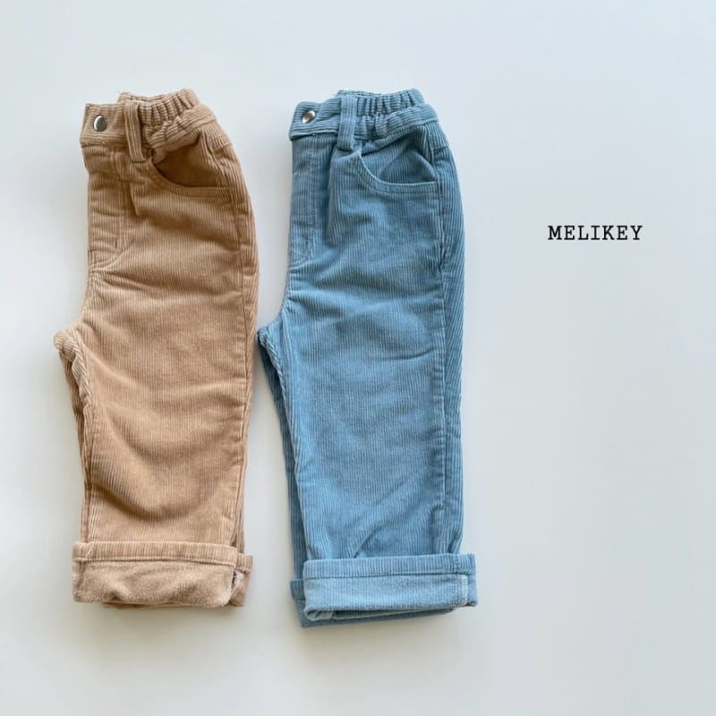 MELIKEY - Korean Children Fashion - #Kfashion4kids - Roll up Fleece Pants - 9