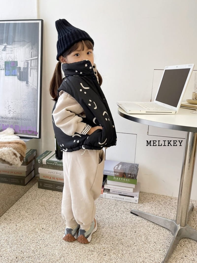 MELIKEY - Korean Children Fashion - #Kfashion4kids - Smile Padding Vest