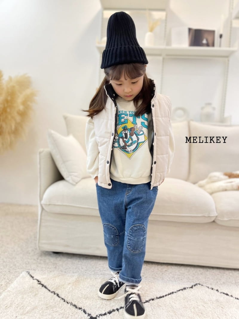 MELIKEY - Korean Children Fashion - #Kfashion4kids - Smile Padding Vest - 10
