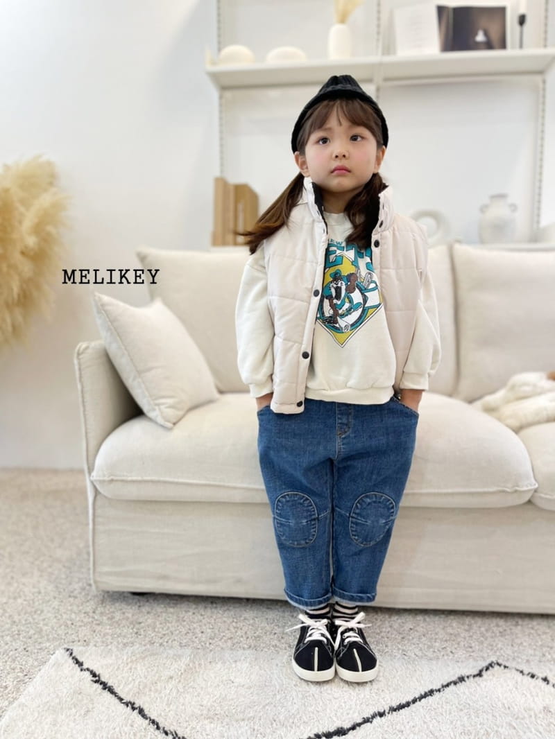 MELIKEY - Korean Children Fashion - #Kfashion4kids - Smile Padding Vest - 11
