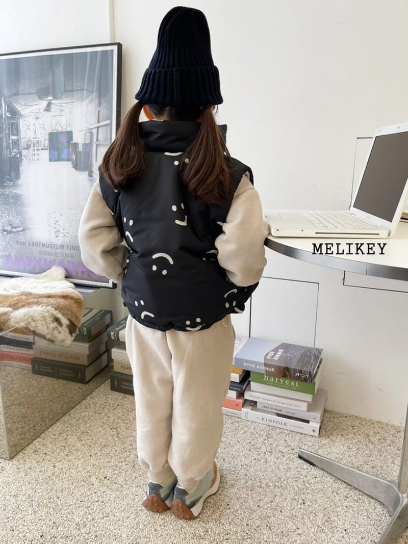 MELIKEY - Korean Children Fashion - #Kfashion4kids - Smile Padding Vest - 2