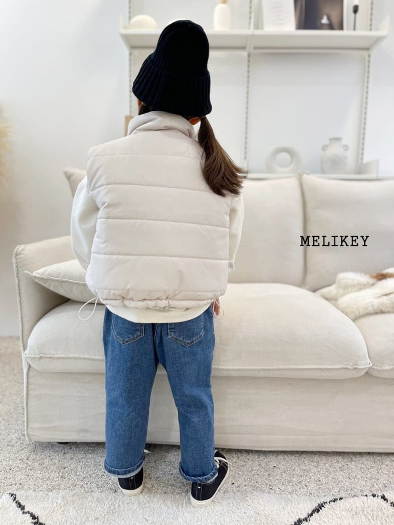 MELIKEY - Korean Children Fashion - #Kfashion4kids - Smile Padding Vest - 8