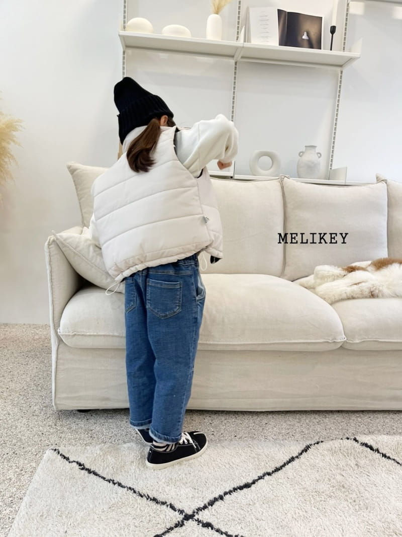 MELIKEY - Korean Children Fashion - #Kfashion4kids - Smile Padding Vest - 9