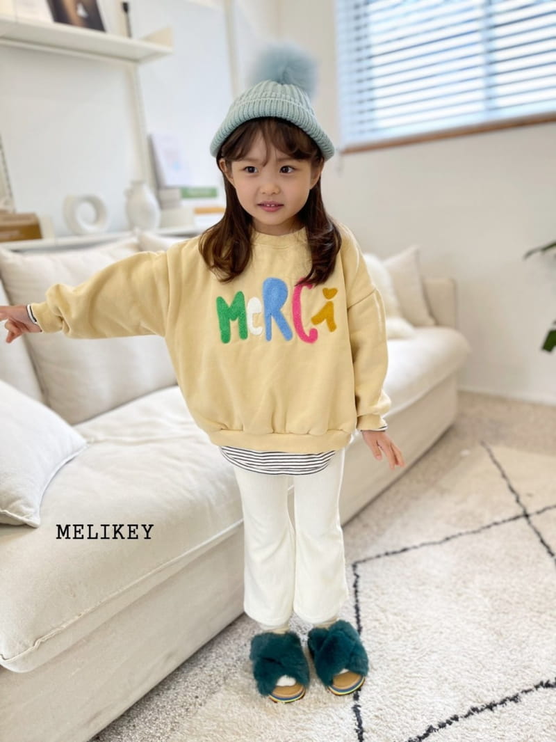 MELIKEY - Korean Children Fashion - #Kfashion4kids - Veloure Bootscut Leggings - 9