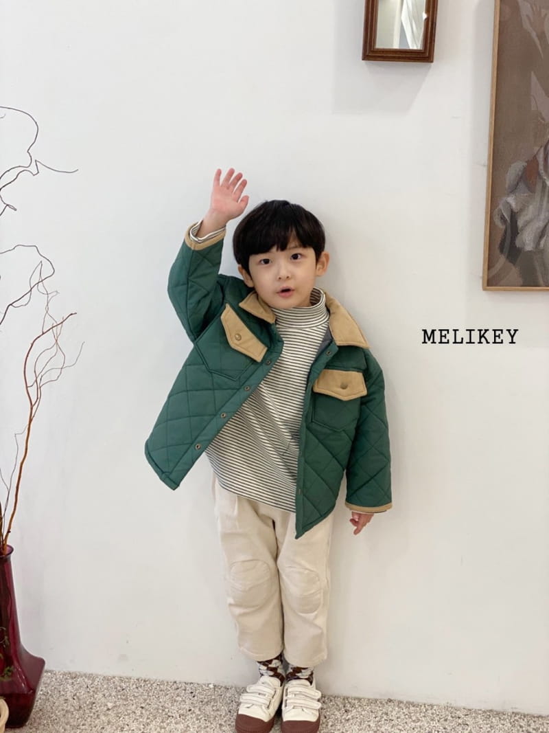 MELIKEY - Korean Children Fashion - #Kfashion4kids - Color Quilting Jacket - 10