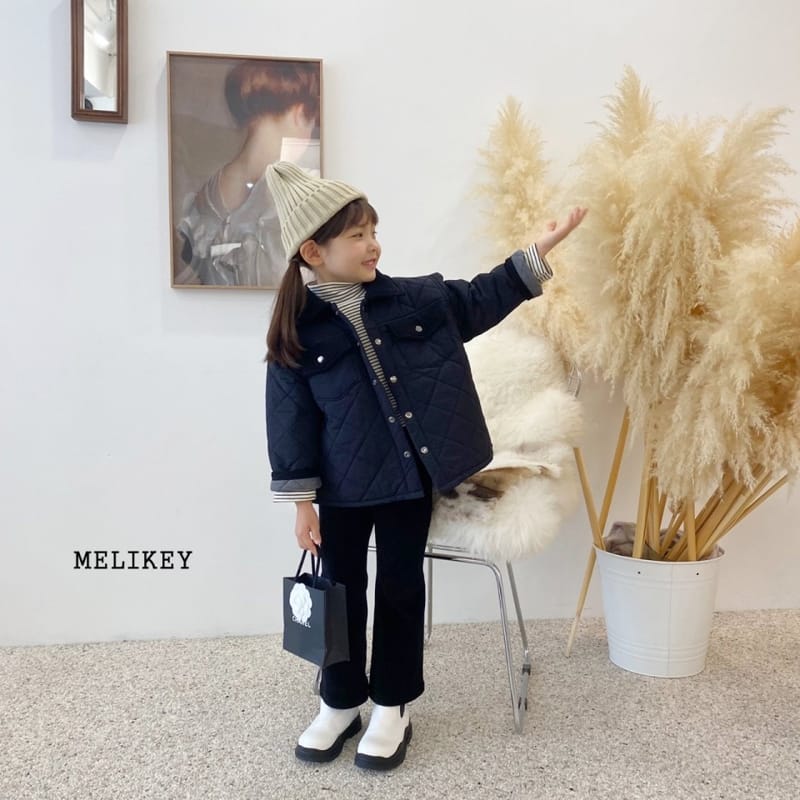 MELIKEY - Korean Children Fashion - #Kfashion4kids - Color Quilting Jacket - 5