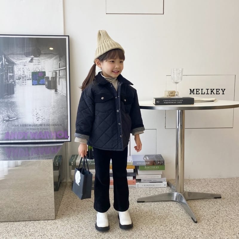 MELIKEY - Korean Children Fashion - #Kfashion4kids - Color Quilting Jacket - 6