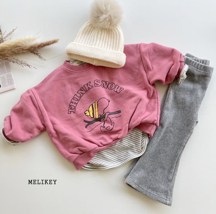 MELIKEY - Korean Children Fashion - #Kfashion4kids - Winter Snoophy Sweatshirt