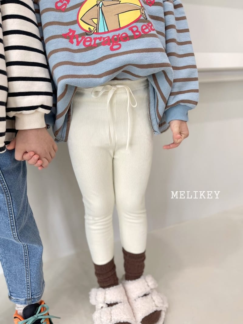 MELIKEY - Korean Children Fashion - #Kfashion4kids - Mink Rib Leggings - 3