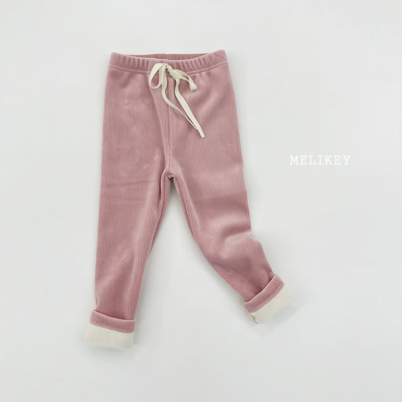 MELIKEY - Korean Children Fashion - #Kfashion4kids - Mink Rib Leggings - 6