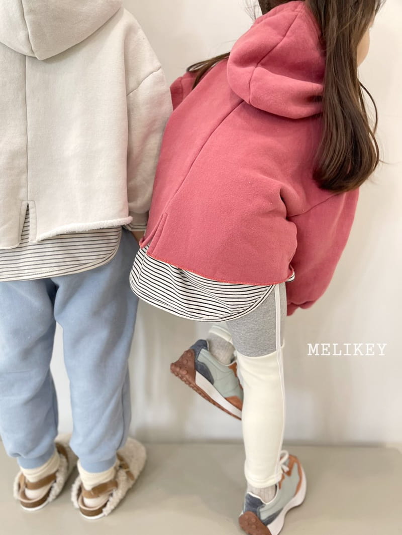 MELIKEY - Korean Children Fashion - #Kfashion4kids - Half Half Color Leggings - 6