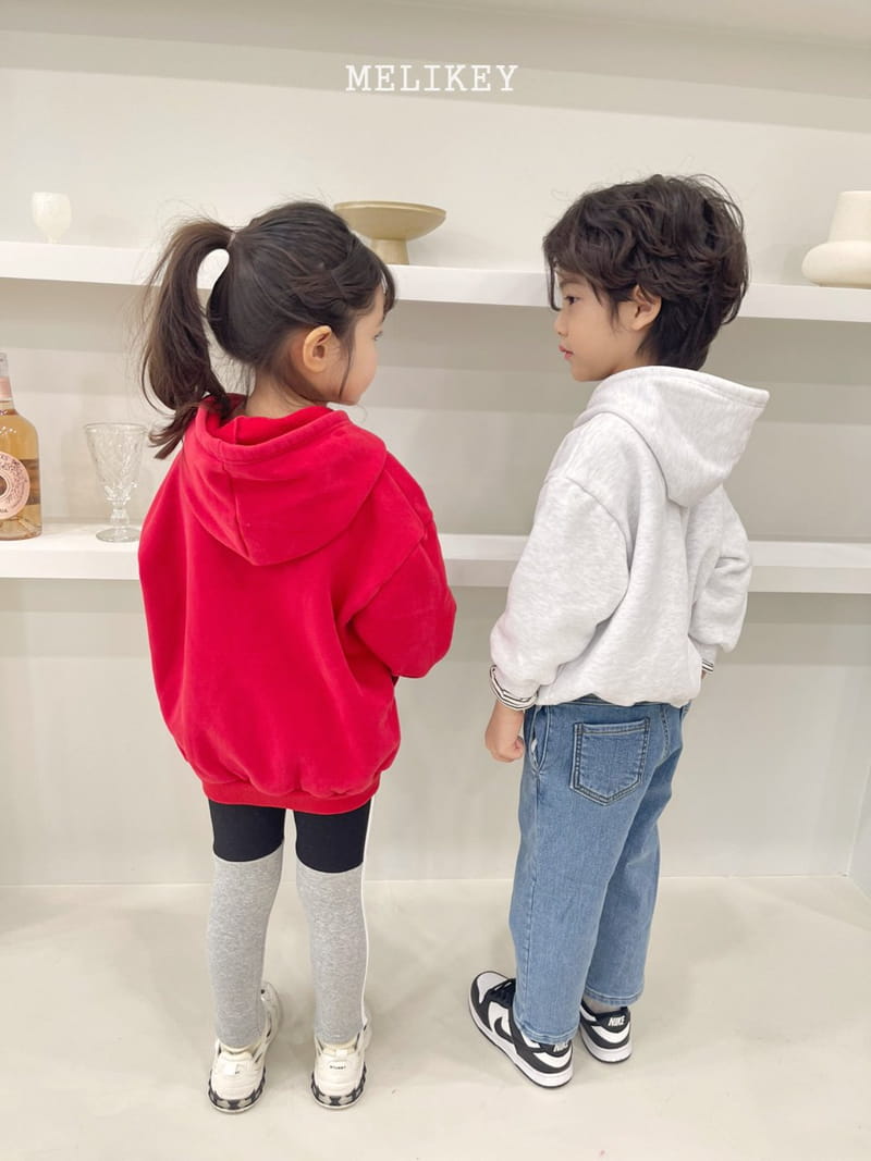 MELIKEY - Korean Children Fashion - #Kfashion4kids - Slit Bonding Jeans - 7