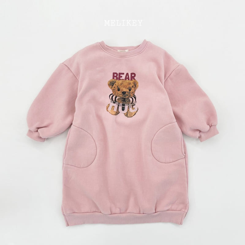 MELIKEY - Korean Children Fashion - #Kfashion4kids - Hug Bear One-piece