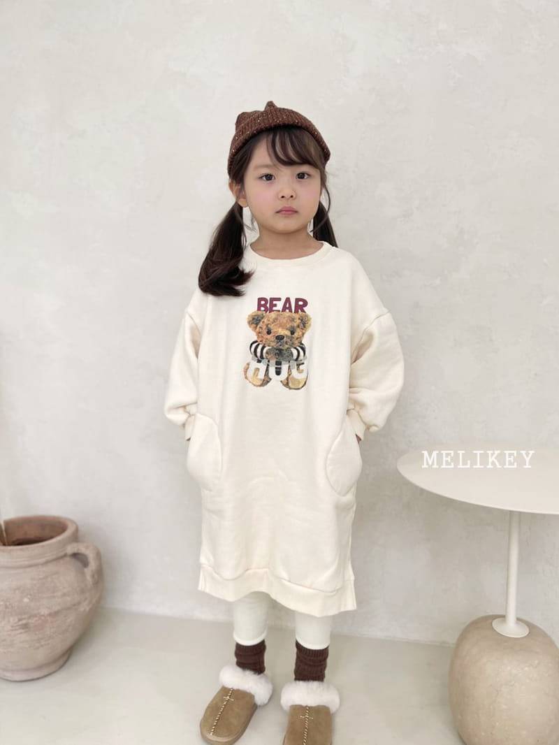 MELIKEY - Korean Children Fashion - #Kfashion4kids - Hug Bear One-piece - 4